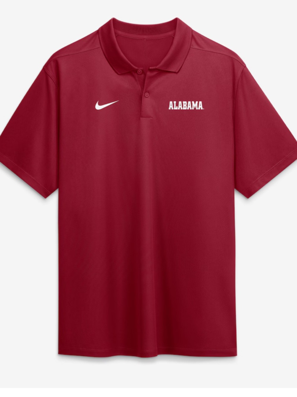 Nike Men's Dri-fit Embroidered Alabama Polo, XL